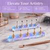 Magnetic Base Nail Stand 2 Base Nail Art Practice Holder Nail Display Stand  Nail Painting