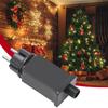 Adaptador de Corriente para Luces LED 12V Enchufe UE Adaptador de Corriente para Guirnaldas Luminosas Transformador Impermeable IP44 para Inflables Decoración Exterior