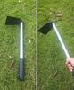 Manganese Steel Multifunctional Gardening Hoe for Weeding, Planting Vegetables & Flowers - Ideal for Outdoor, Dual-Use, Short Handle Farming Tool