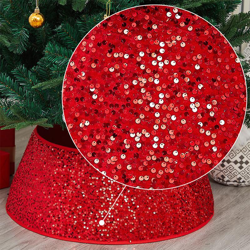 Decoratiune circulara de Craciun Craciun Decorat de baza in jurul bradului
