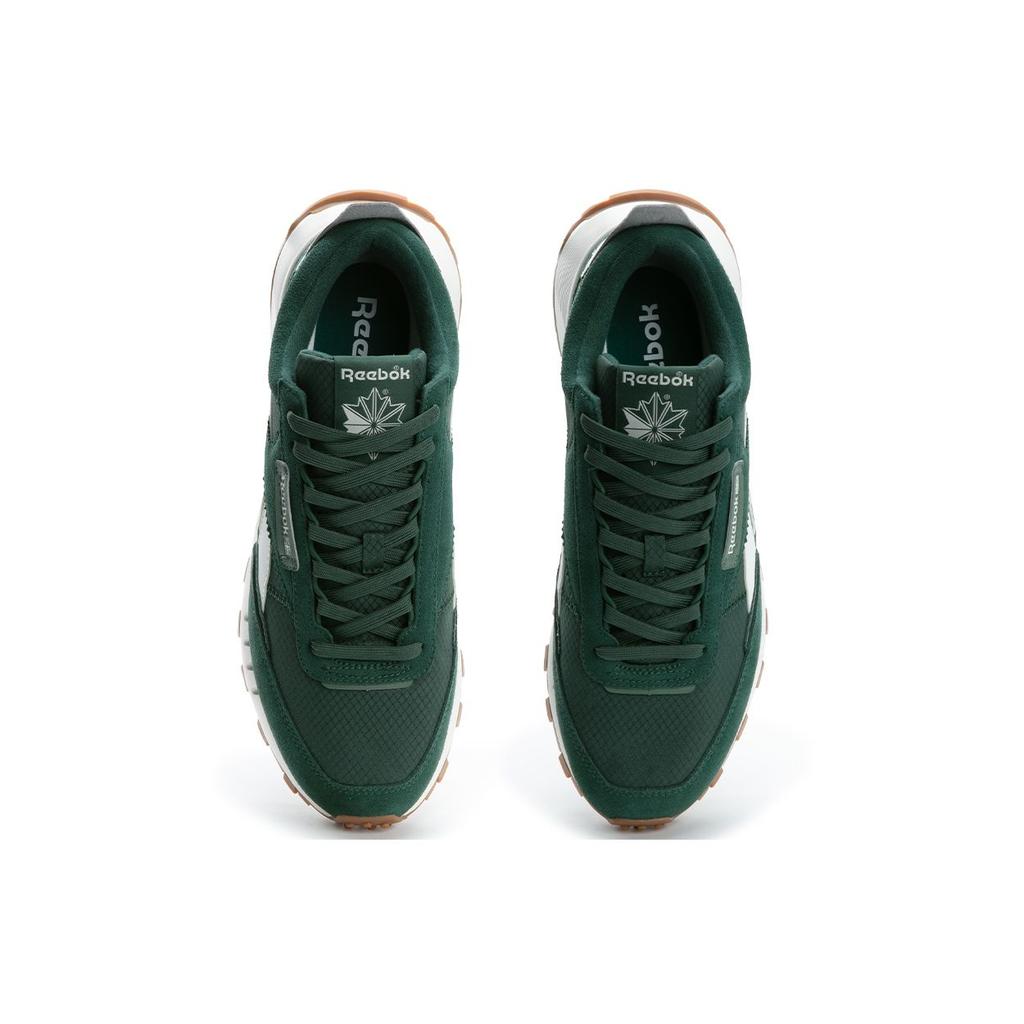 Reebok CL LEGACY W+ Sport Comfort Platform Casual Low-Top Running Shoes, Unisex Dark Green 24FRC903U3GL0