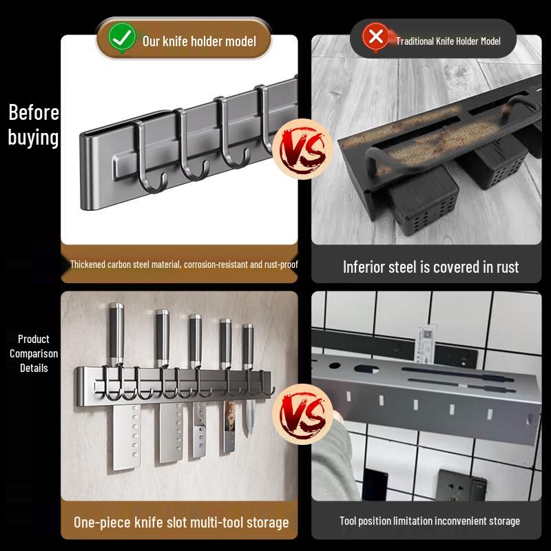 Zhao Ran Stojak i organizer na noże kuchenne