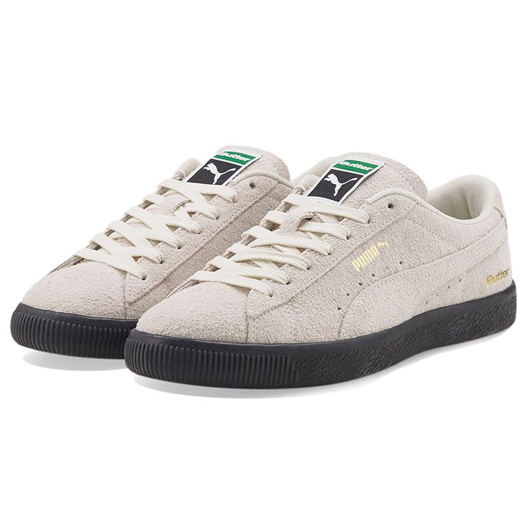 Puma Butter Goods x Suede Vintage HS Whisper White Unisex Sneakers Cream Puma-Black 384360-02