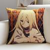 Dark AAngels of DeathS Cushion Cover Breathable and skinfriendly linen pillowcase square removable and washable cushion