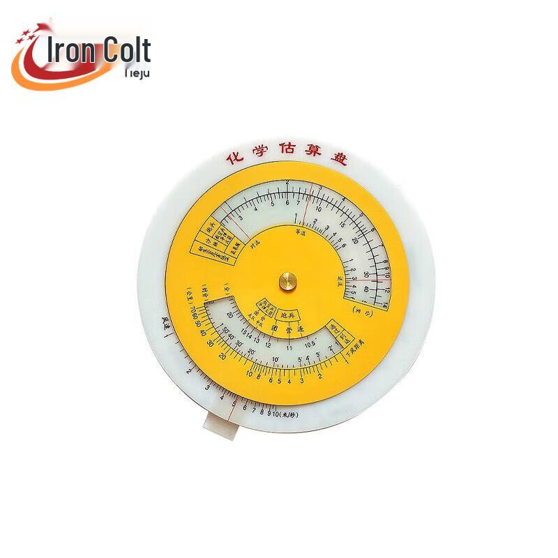 Iron Horse Estimator Plate & Slide Rule