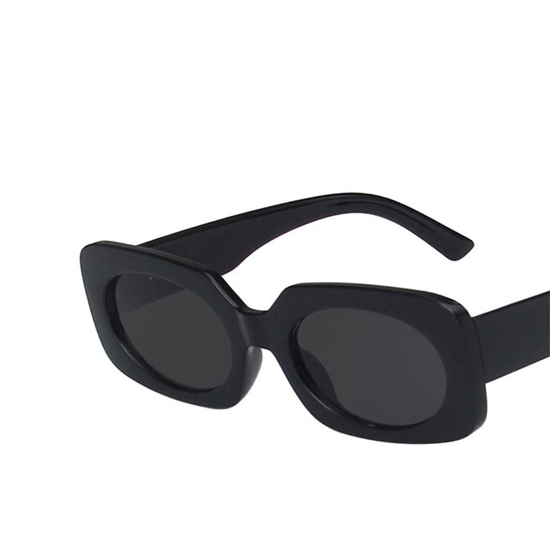 

New Yellow Rectangle Sunglasses Women Ins Style Sun Glasses Male Female Brand Designer Candy Colors Small Square Oculos De Sol only 1pcs sunglasses
