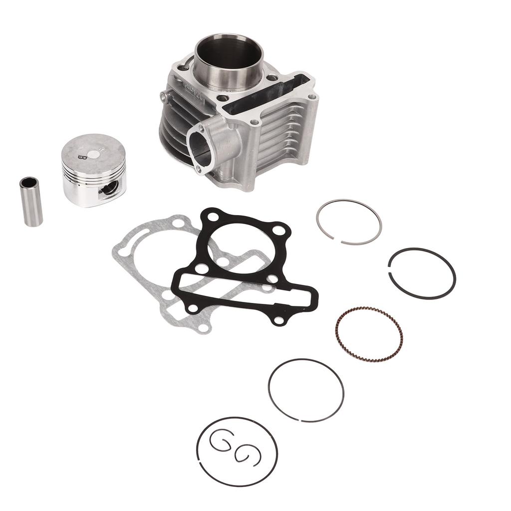 Engine Cylinder Assembly Kit with Piston Gaskets Aluminum Alloy for GY6 4Stroke 125cc Scooter Motorcycle ATV Go Karts