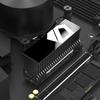 for M.2 SSD Heatsink for PC NVME 2280 SSD Aluminum Radiator Cooling Heat Sink