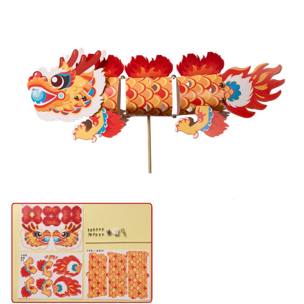 Glowing Lantern Making Material Flexible Spring Festival Dragon Decoration Lantern Festival
