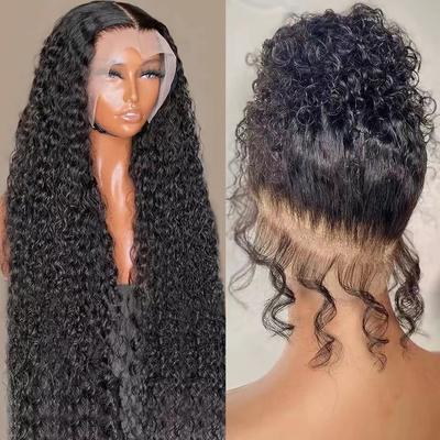Front Lace Wig, New Wig, Long Curly Hair, Small Curly Wig Cover.