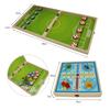 Popular  Sling Puck Game Chess  Ludo Wooden Folding Board Multi-function Game Set for Kids
