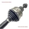 Compatible with Porsche Panamera, Cayenne, and 911 Half-Shaft CV Joints, Front and Rear Half-Shaft Assemblies