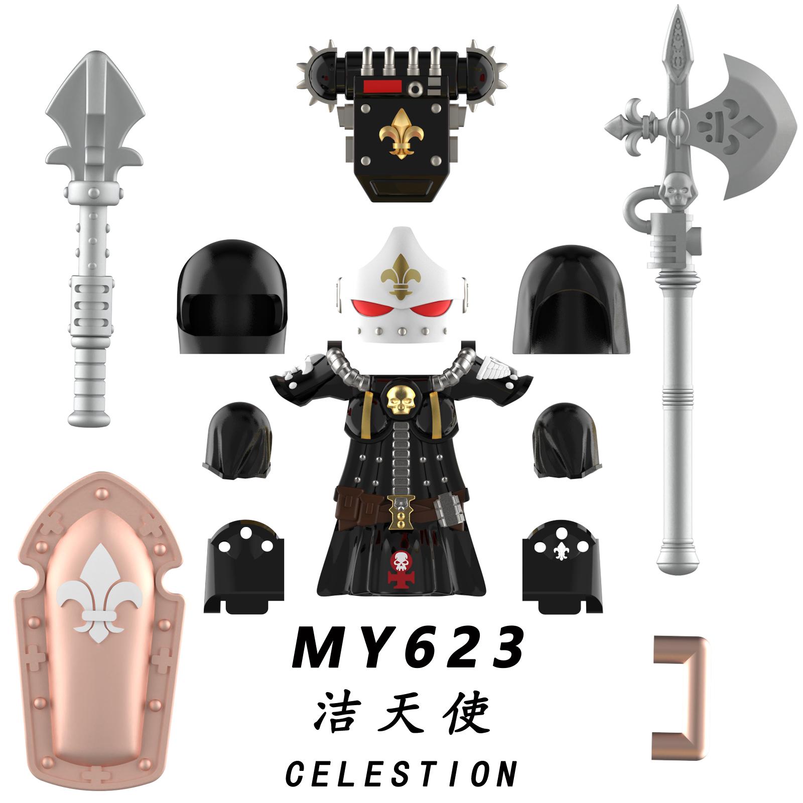 Brand-Spanking-New Moc Construction First-Class Bricks Superior-Grade Male First-Class Warrior High-Standard Female First-Class Warrior NO BOX