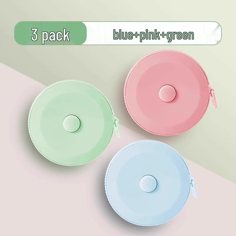 2m Portable Mini Tape Measure: Soft Ruler for Tailoring, Clothing, & Children's Height. Compact & Multi-functional.