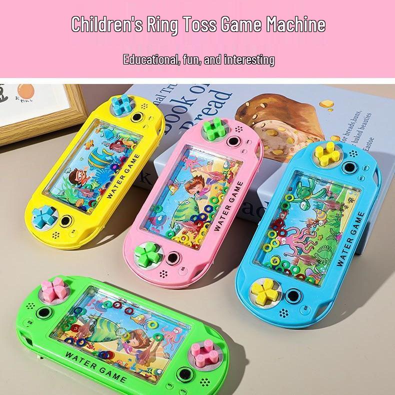 Mini Hoop Water Toss Game – Nostalgic Handheld Toy