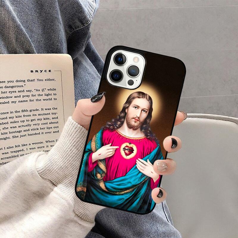 Divine Mercy Jesus Phone Case For iPhone 17 Air 16 15 14 plus 11 12 13 Pro Max coque Cover Shell