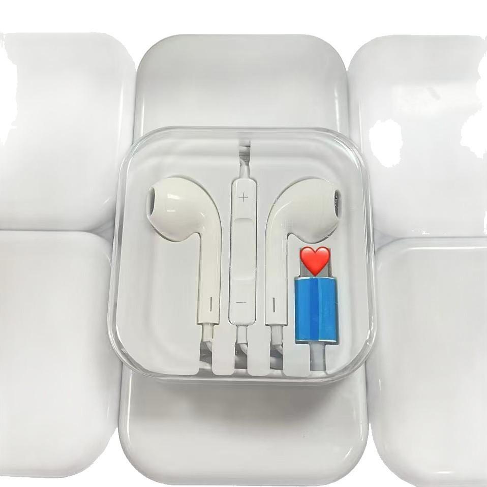 In-ear Bluetooth Earphones with Lightning Interface for Apple 7-14, Featuring Pop-up Call Function.