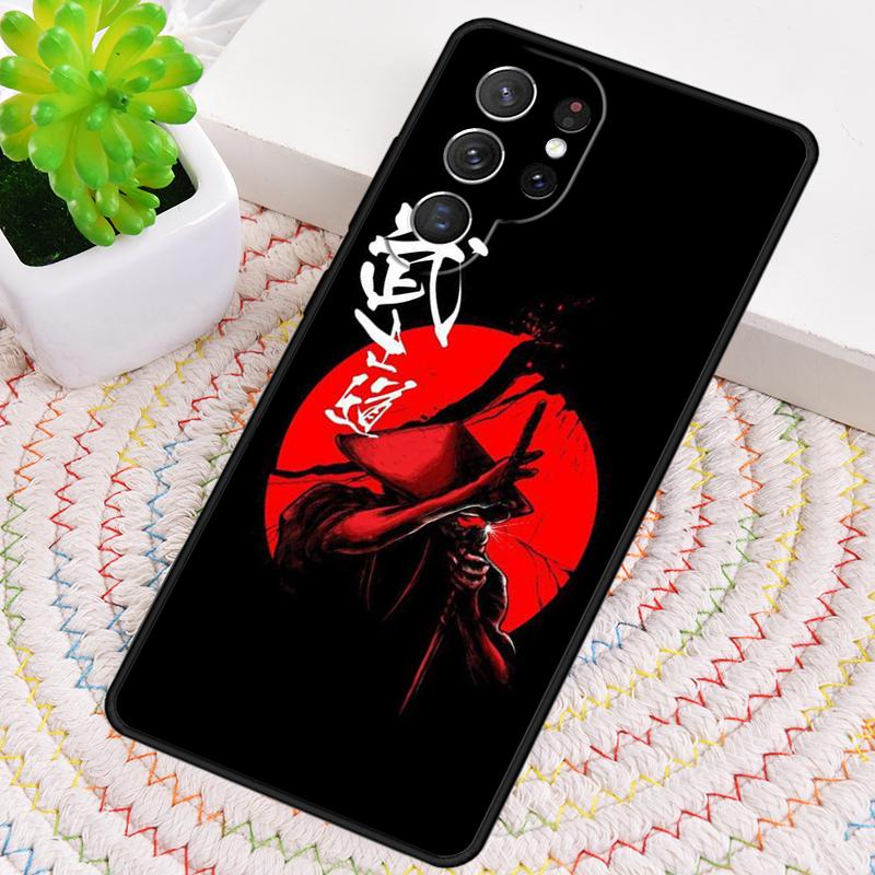 Japanisches Bushido Samurai Silikon Handyhülle Für Samsung Galaxy note 10 pro S26 S25 S24 S23 S22 S21 Plus S25Ultra Capa Abdeckung