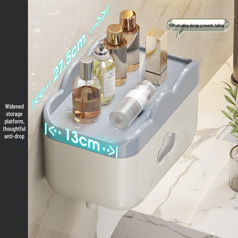 Yue Zeyou Lochfreier Wasserdichter Badezimmer-Papierrollenhalter