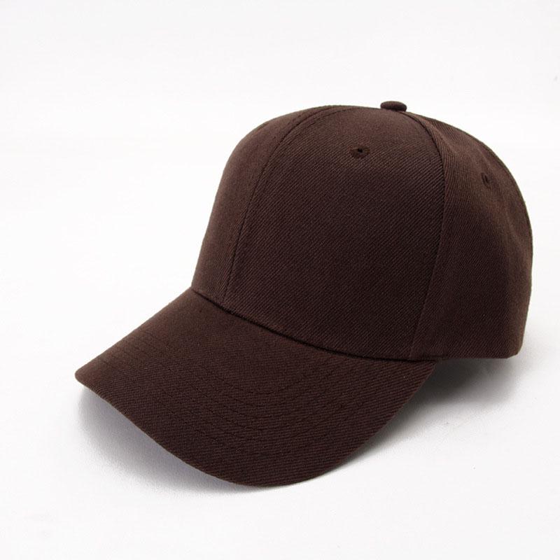 Casual Baseball Cap For Women Men Fashion Retro Solid Color Outdoor Sports Hat