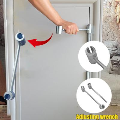 Hinges Gap Adjusting Wrench Door Hinge Repair Tool Rustproof Ergonomic Design Reusable Door Hinge Adjustment Tool
