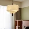 Wabi-Sabi Fabric Rechargeable Pendant Lamp D45cm