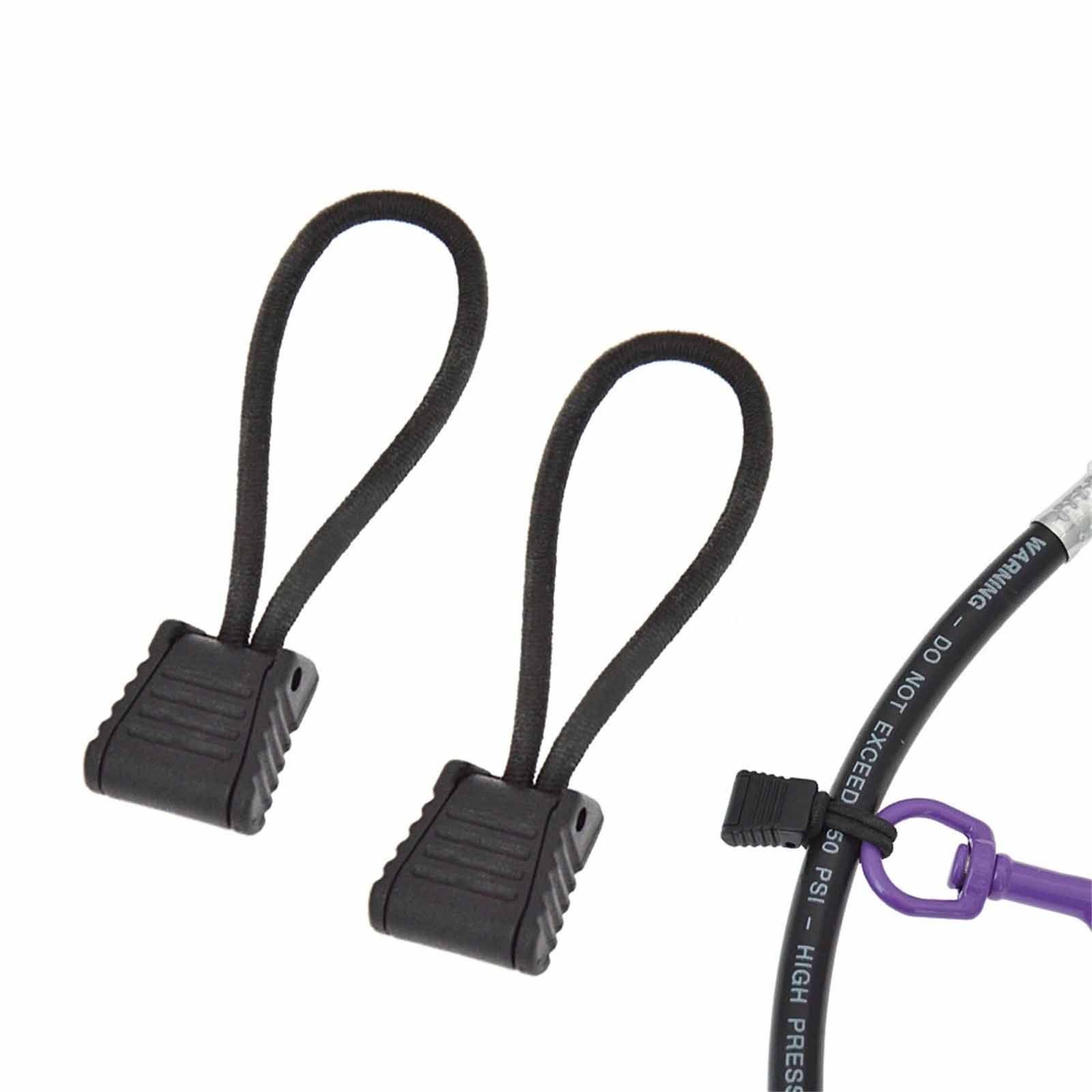 

Аксессуары для шлангов технического дайвинга – Фиксирующая пряжка для шлангов высокого и низкого давления, Одинарный крюк, Эластичное соединение One Size чёрный