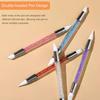 5pcs Nail Sculpture Pen Dual Tipped Nail Art Sculpture Pen, Nail Art Tools for Home Salon for Design Nail Carving Drawing Shaping Effect DIY Gel