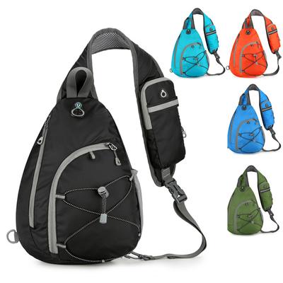 Leichter Sling-Rucksack für Herren, Umhängetasche, Schultertasche, wasserdichte Brusttasche für Reisen, Sport, Fitnessstudio, Radfahren, Laufen, Tagesrucksack