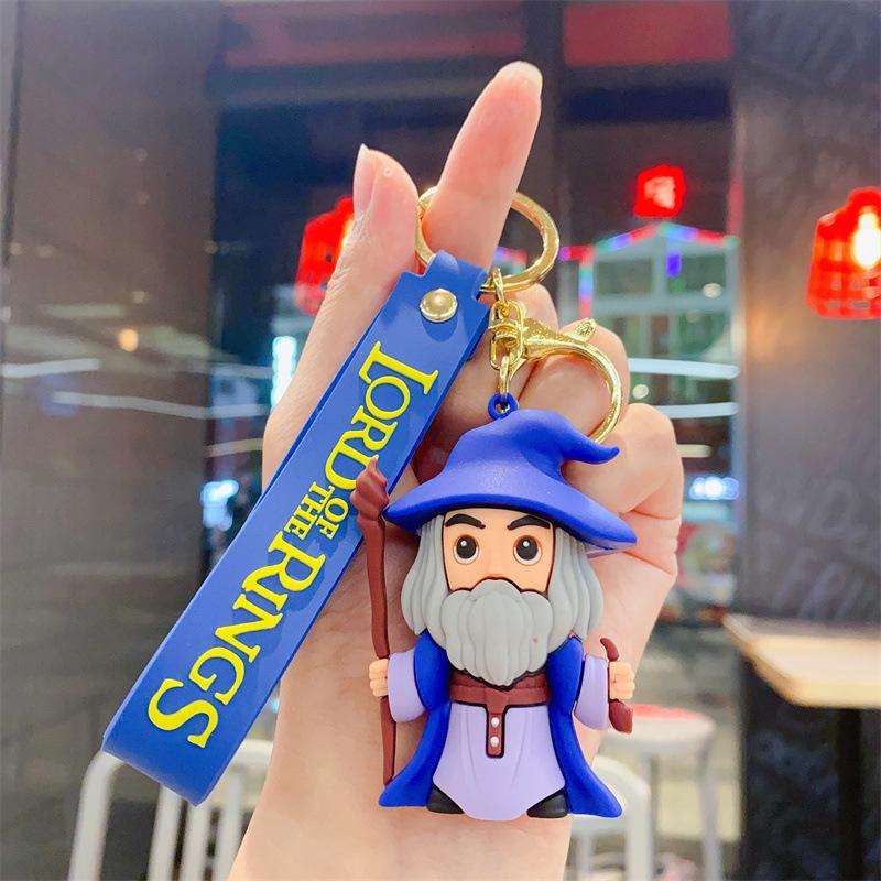 Keychain Cute Elf Prince Keychain Lord of The Rings Men's and Women's Bags Pendant