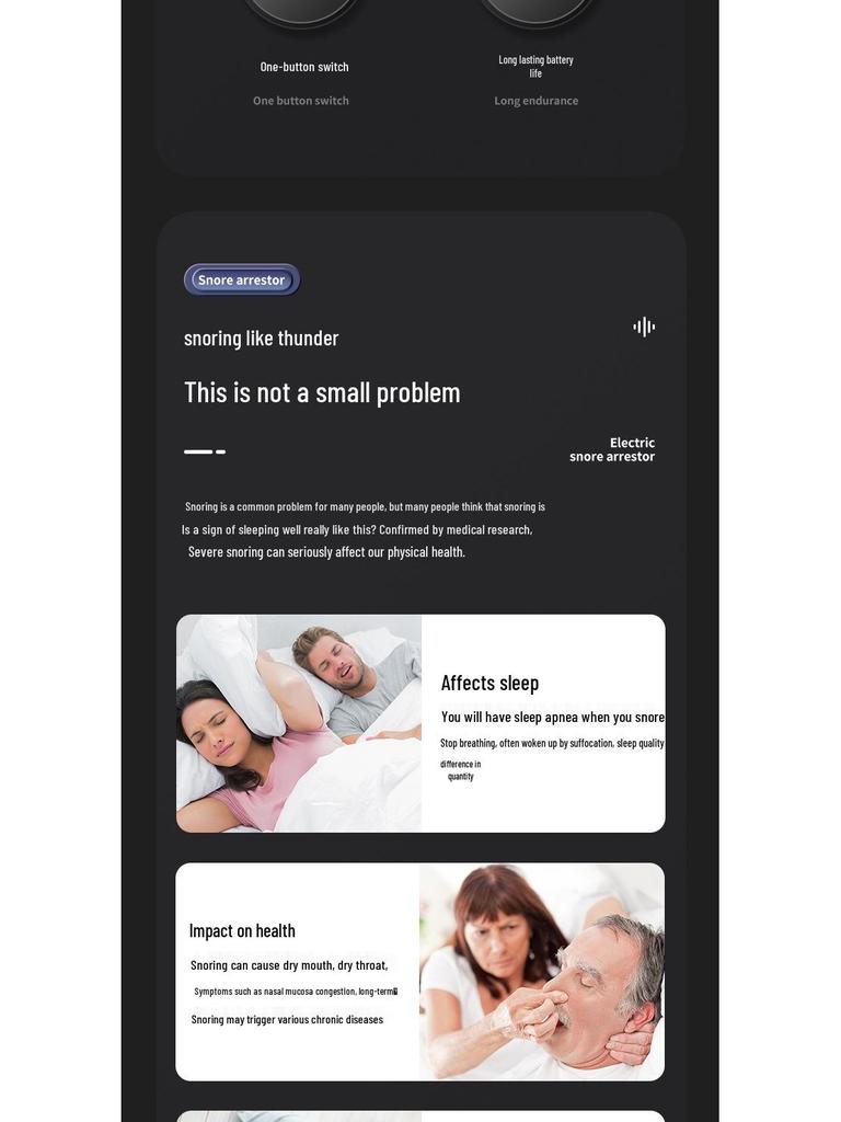 Han Liting Sleep Aid: Anti-Snoring Nasal Strips for Men and Women