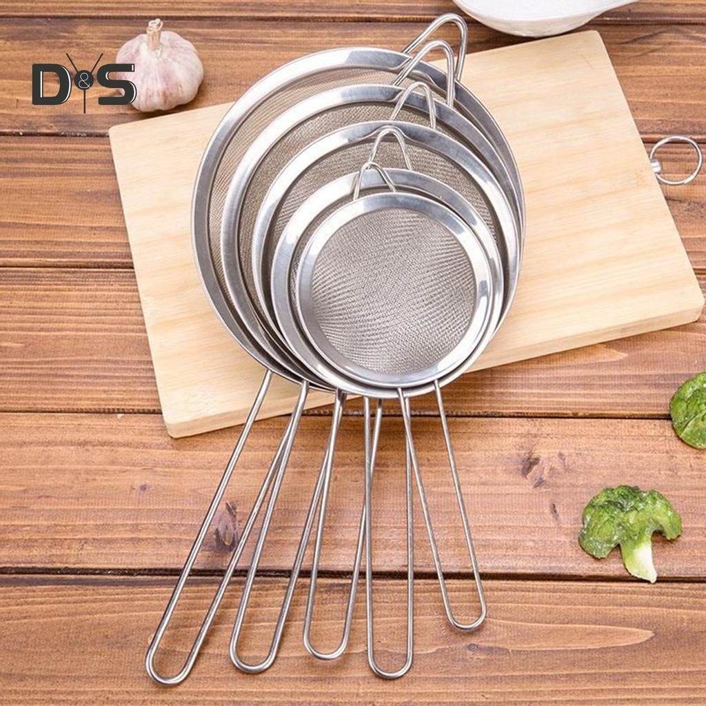 SW Broadside Sită de făină din oțel inoxidabil Scurătoare de ulei Filtru de lapte de soia Instrument de casă