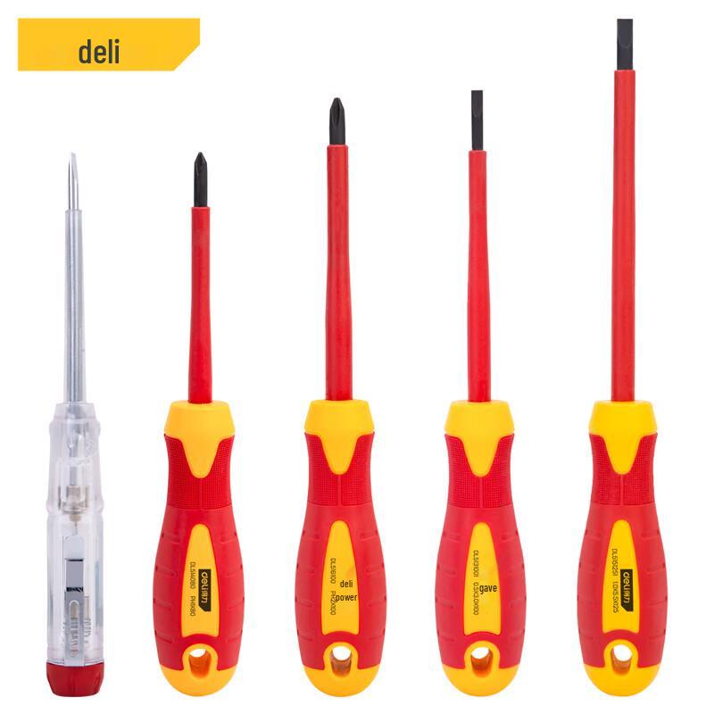 Deli Insulated Electrician Screwdriver Set
