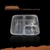 Disposable 3-Compartment Takeaway Meal Boxes