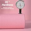 Hexagonal Yoga Roller: Round EVA Foam Cylinder for Pilates & Enhanced Home Workouts (Diameter 9.5cm, Length 29.7cm)