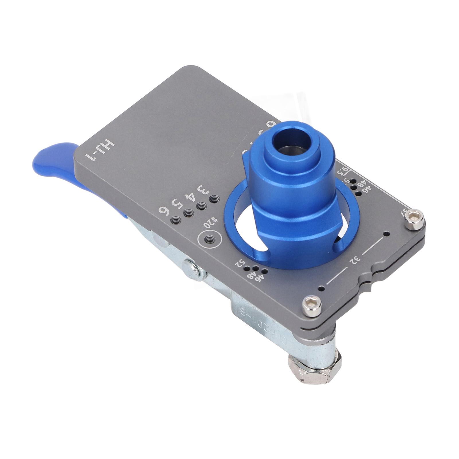 

Дверной кондуктор для петель из алюминиевого сплава, многофункциональный кондуктор для сверления отверстий под петли для деревообработки