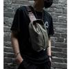 Men Canvas Chest Bag Large Capacity Crossbody Bags Retro Shoulder Bag Casual Student Messenger Bag