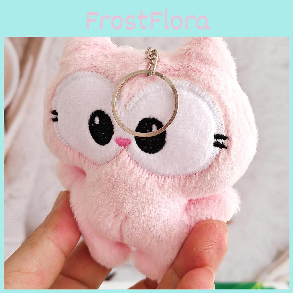 Pink Garfield Plush Keychain With Pp Cotton Filling Perfect For Collectors And Gifts