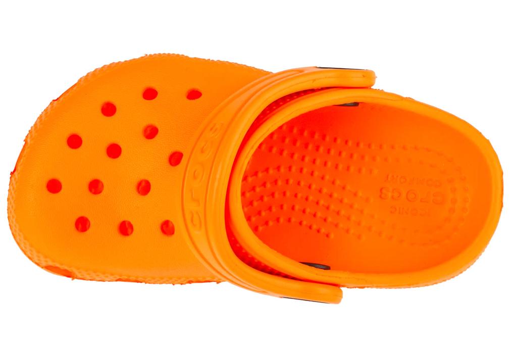 Crocs Classic Clog Kids T, for Boy Orange Slides