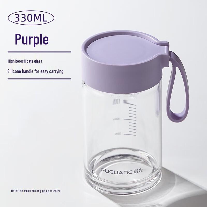 Fuguang Heat-Resistant Portable Glass Cup