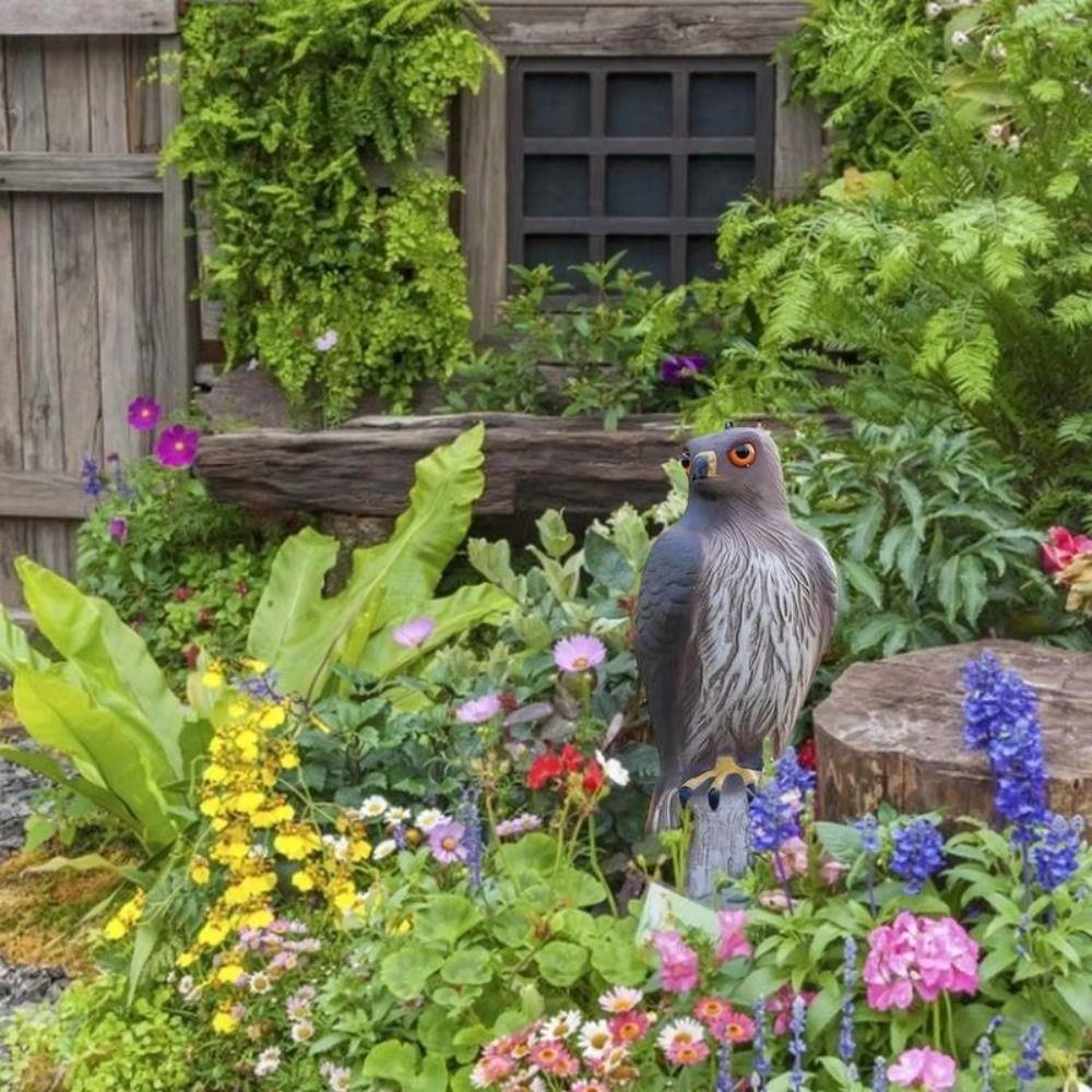 Scare Birds Away Eagle Decoy Plastic Pest Control Simulated Bird Deterrent  Outdoor Patio Yard