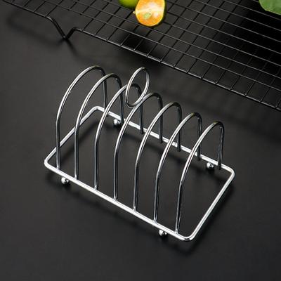 6 scheiben Brot Rack Halter Nicht-Stick Scheibe Brot Halter Hause Küche Werkzeuge Rack