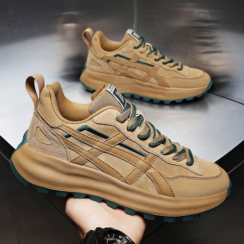 New Men's Shoes Are Trendy In Summer, Student Leisure and Comfortable Running, Light Sports, Thick-soled Heightening Dad Trendy Shoes