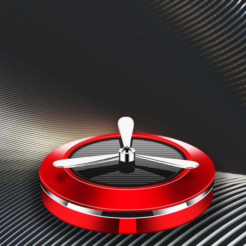 SUV Perfumes Diffuser Solar Rotating Air Fresheners Scent Car Decoration Interior Accessories Create Soothing Atmosphere