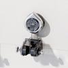 Removable Shower Head Holder with Suction Cup Design Adjustable 70° Downwards Easy Install for Bathroom Tile or Glass