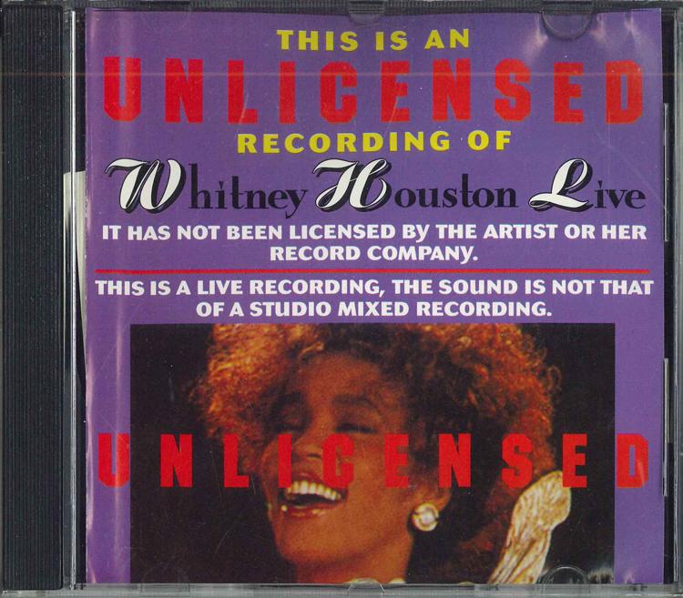 

CD WHITNEY HOUSTON - Whitney Houston Live SW112 SW Australia Pop Used