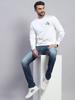 Monte Carlo Men Regular Fit White Tshirt