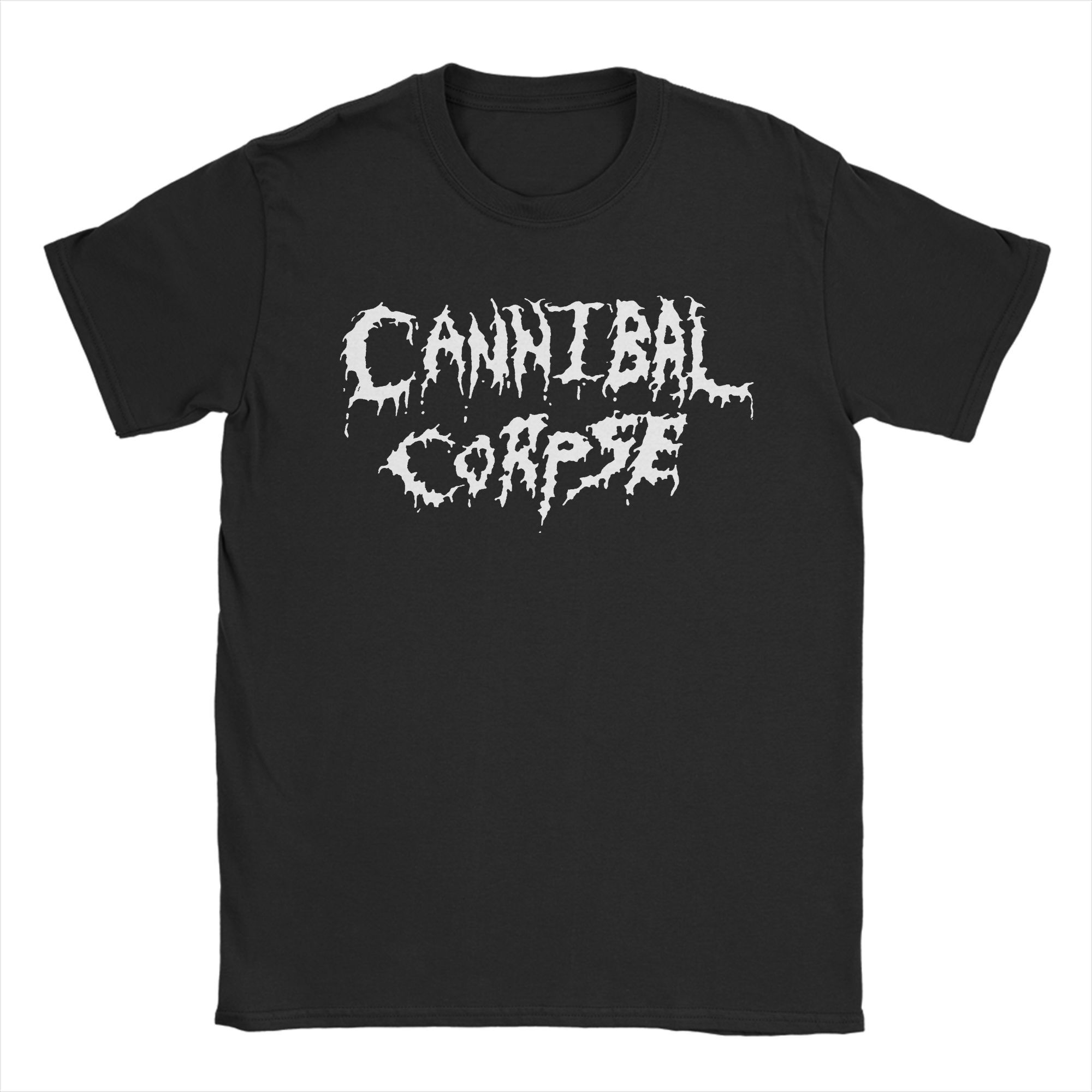

Men s T-Shirts Cannibal Corpse Butchered at Birth Cotton Tee Shirt Short Sleeve Death Metal Band T Shirts Round Collar Clothing 4XL