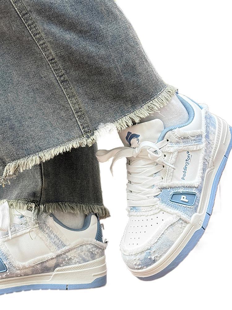 Men's 2025 Autumn Casual Skate Shoes, Breathable and Versatile in White