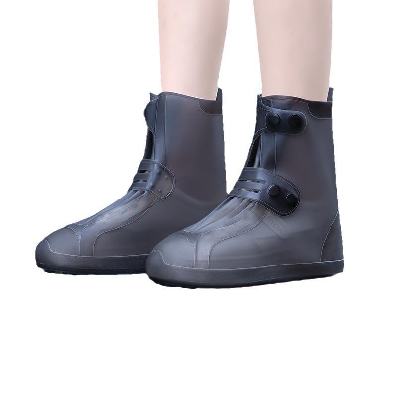 Waterproof Non-Slip Silicone Shoe Covers for Men and Women - Thickened Wear-Resistant Rain Boots